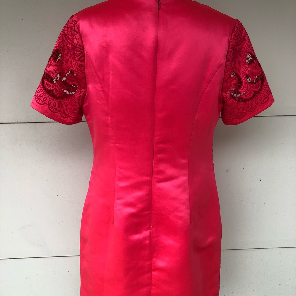 ASOS Women’s Hot Pink Dress Sz 12 - Picture 5 of 6